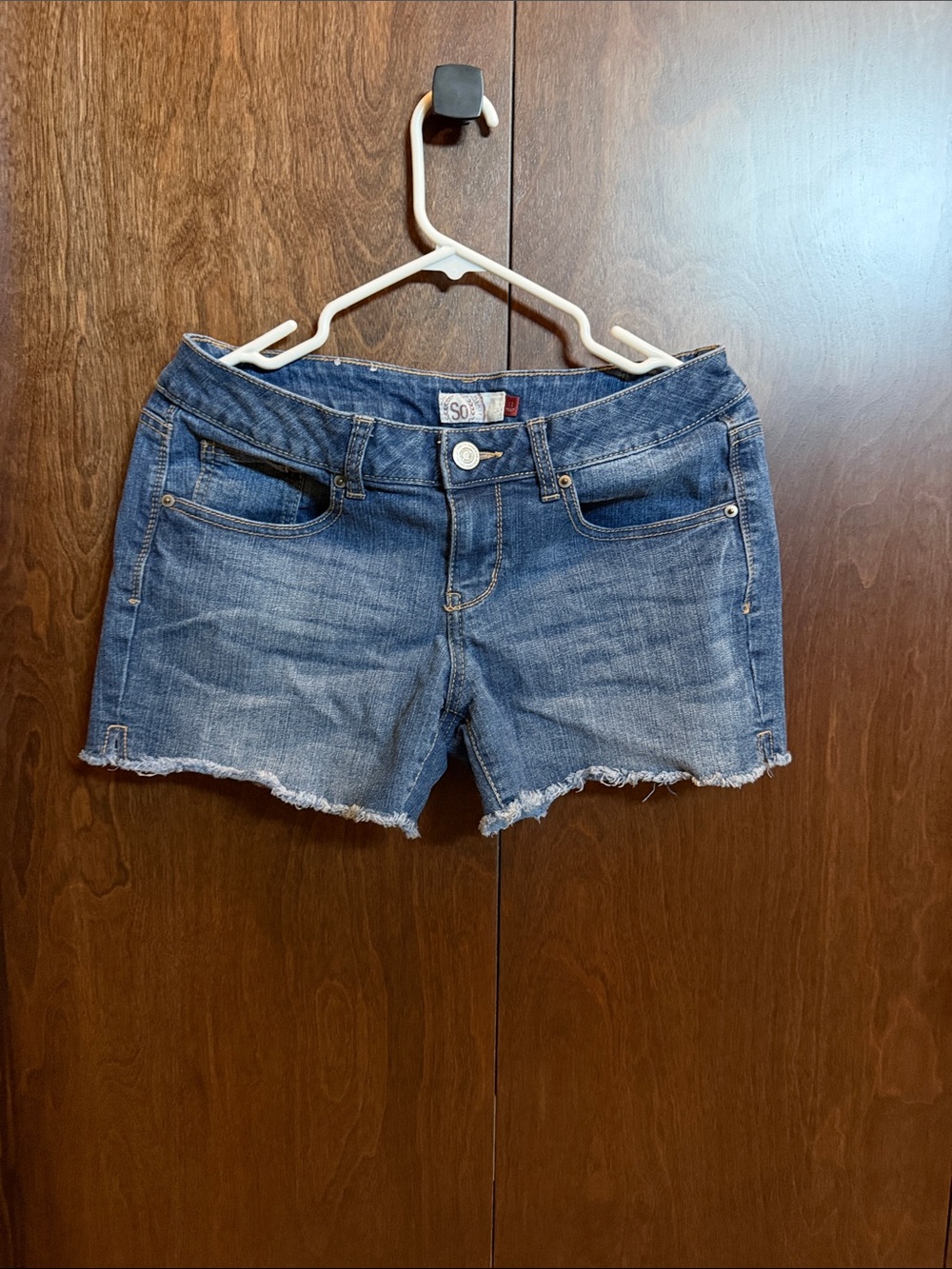 Women’s Distressed Jean Shorts